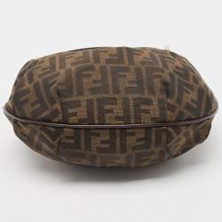 Fendi Brown Zucca Canvas Chef Hobo