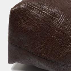 مملوكة مسبقًا حقيبة يد توتس فندي فيلا بورغيز جلد سيليريا برونزي 