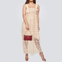 مملوكة مسبقًا حقيبة صغيرة فندي دينم زوكينو أزرق مقوى بسلسلة