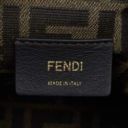 مملوكة مسبقًا Fendi Brown Leather Medium Fendi First Shoulder Bag