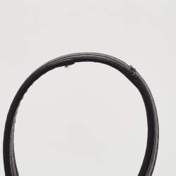 Pre Owned Fendi Black Zucca PVC and Leather Mini Mon Tresor Drawstring Bucket Bag