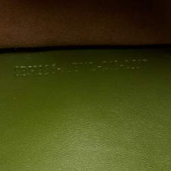 مملوكة مسبقًا Fendi Green Leather Medium Sunshine Tote