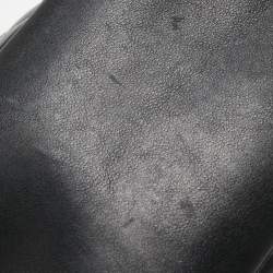 Pre Owned Fendi Black/Grey Stingray and Leather Large 2Jours Tote