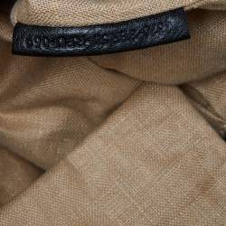 Pre Owned Fendi Tobacco Textured Leather Spy Bag