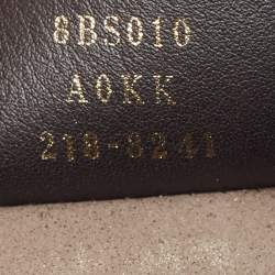 Pre Owned Fendi Black Leather Mini Mon Tresor Drawstring Bucket Bag