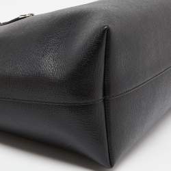 مملوكة مسبقًا Fendi Black/Yellow Leather Monster Roll Shopper Tote