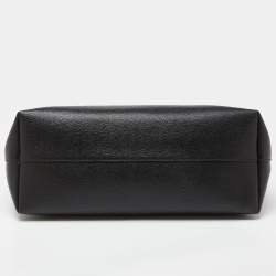 مملوكة مسبقًا Fendi Black/Yellow Leather Monster Roll Shopper Tote