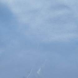 Pre Owned Fendi Blue Leather Large Peekaboo Top Handle Bag