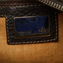 Fendi Tobacco Zucca Canvas and Leather Selleria Messenger Bag