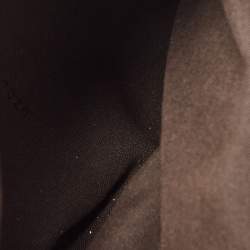 Pre Owned Fendi Tobacco Zucca Canvas Small Mia Shoulder Bag