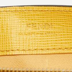 Pre Owned Fendi Multicolor Zucca Print Coated Canvas Flap Continental Wallet