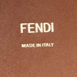 مملوكة مسبقًا Fendi Brown Leather Medium Sunshine Tote