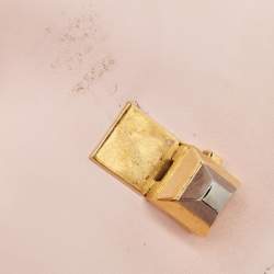 Pre Owned Fendi Pink Leather Mini Scalloped Kan I Shoulder Bag