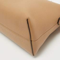 Pre Owned Fendi Tricolor Leather Small By The Way Shoulder Bag