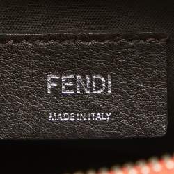Pre Owned Fendi Tricolor Leather Small By The Way Shoulder Bag