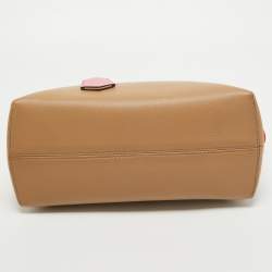 Pre Owned Fendi Tricolor Leather Small By The Way Shoulder Bag