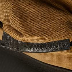 Pre Owned Fendi Tobacco Zucca Canvas and Leather Magic Bag