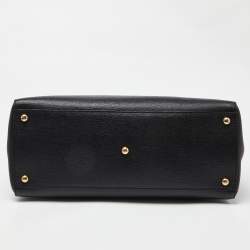 مملوكة مسبقًا  Fendi Black Leather Medium 2Jours Tote
