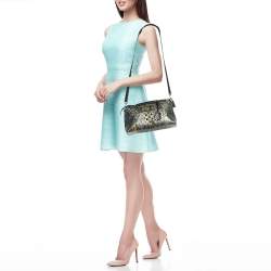 Pre Owned حقيبة كتف فندي باي ذا واي جلد متعدد الألوان 