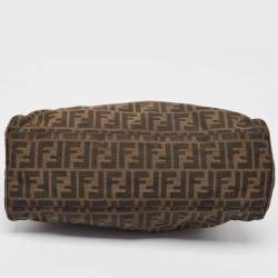 Pre Owned Fendi Brown/Tobacco Zucca Canvas Chef du Jour Satchel