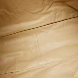 Pre Owned Fendi Cream/Black Python Twins Tote