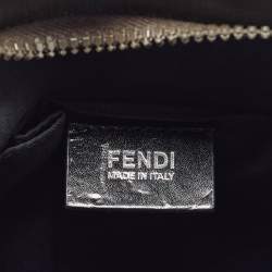 Fendi Green Zucca Spalmati Canvas Messenger Bag
