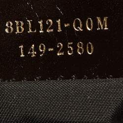 Pre Owned Fendi Tobacco Zucca Canvas and Leather Boston Bag