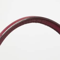 Pre Owned Fendi Multicolor Zucca Canvas and Leather Medium Chef De Jour Bag