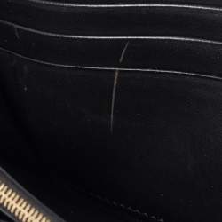 مملوكة مسبقًا Fendi Black Leather Dotcom Wallet on Chain