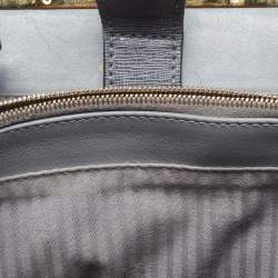 Fendi Grey Leather Petite Sac 2jours Tote