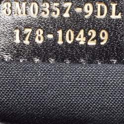 Pre Owned Fendi Black Leather Pochette Crossbody Bag