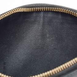 Pre Owned Fendi Black Leather Pochette Crossbody Bag