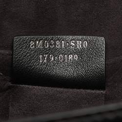 مملوكة مسبقًا Fendi Black Leather Mini Kan I Shoulder Bag