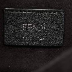 مملوكة مسبقًا Fendi Black Leather Mini Kan I Shoulder Bag