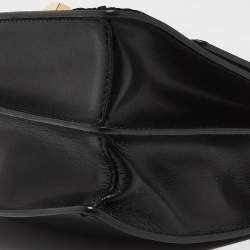 مملوكة مسبقًا Fendi Black Leather Mini Kan I Shoulder Bag