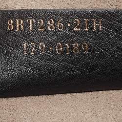 Pre Owned Fendi Red Leather Mini Kan I Shoulder Bag