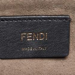 Pre Owned Fendi Red Leather Mini Kan I Shoulder Bag