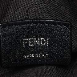 Pre Owned Fendi Burgundy Leather Back to School Backpack