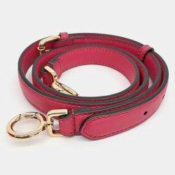 Fendi Hot Pink Leather Small Peekaboo ISeeU Tote Bag