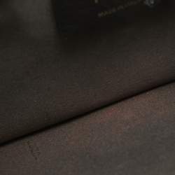 Pre Owned Fendi White Leather and Python Trim F is Fendi Wallet on Chain 