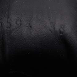 Pre Owned Fendi Brown Zucca Coated Canvas Lace-up High-Top Sneakers Size 38