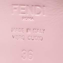 Fendi Multicolor Satin And Python Embossed Leather Criss Cross Ankle Strap Sandals Size 36