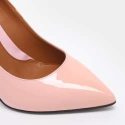 Pre Owned Fendi Pink Patent Leather Pumps Size 38