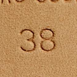 Pre Owned Fendi Brown Zucca Canvas Fendista Platform Pumps Size 38