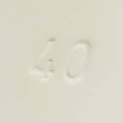 مملوكة مسبقًا Fendi Polka Dots Size 40 Navy Blue/White Leather Block Heel Ankle Strap Sandals