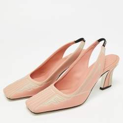 مملوكة مسبقًا صندل فندي فريدوم FF باتشوورك متعدد الألوان بحزام للكاحل مقاس 39.5