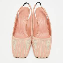 مملوكة مسبقًا صندل فندي فريدوم FF باتشوورك متعدد الألوان بحزام للكاحل مقاس 39.5