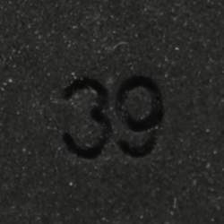 مملوكة مسبقًا حذاء بوت فنـدي روكوكو قتال جلد أسود وقماش زوكا مطاطي مقاس 39