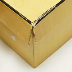 Pre Owned Fendi Flynn Size 38 Multicolor Faux Fur and Leather Low Top Sneakers