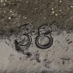 Pre Owned Fendi Size 38 Black Leather Zip Up Platform Ankle Length Boots